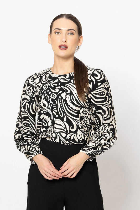 Grattitude Top - Paisley Dream