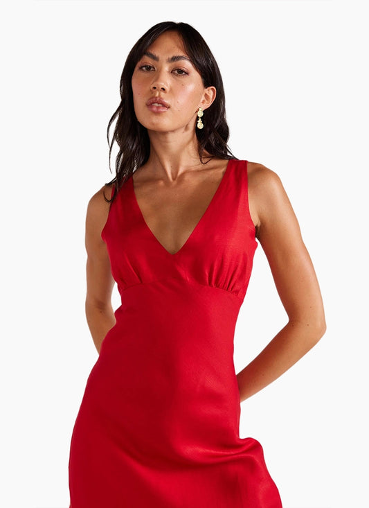 Valencia Bias | Midi Dress