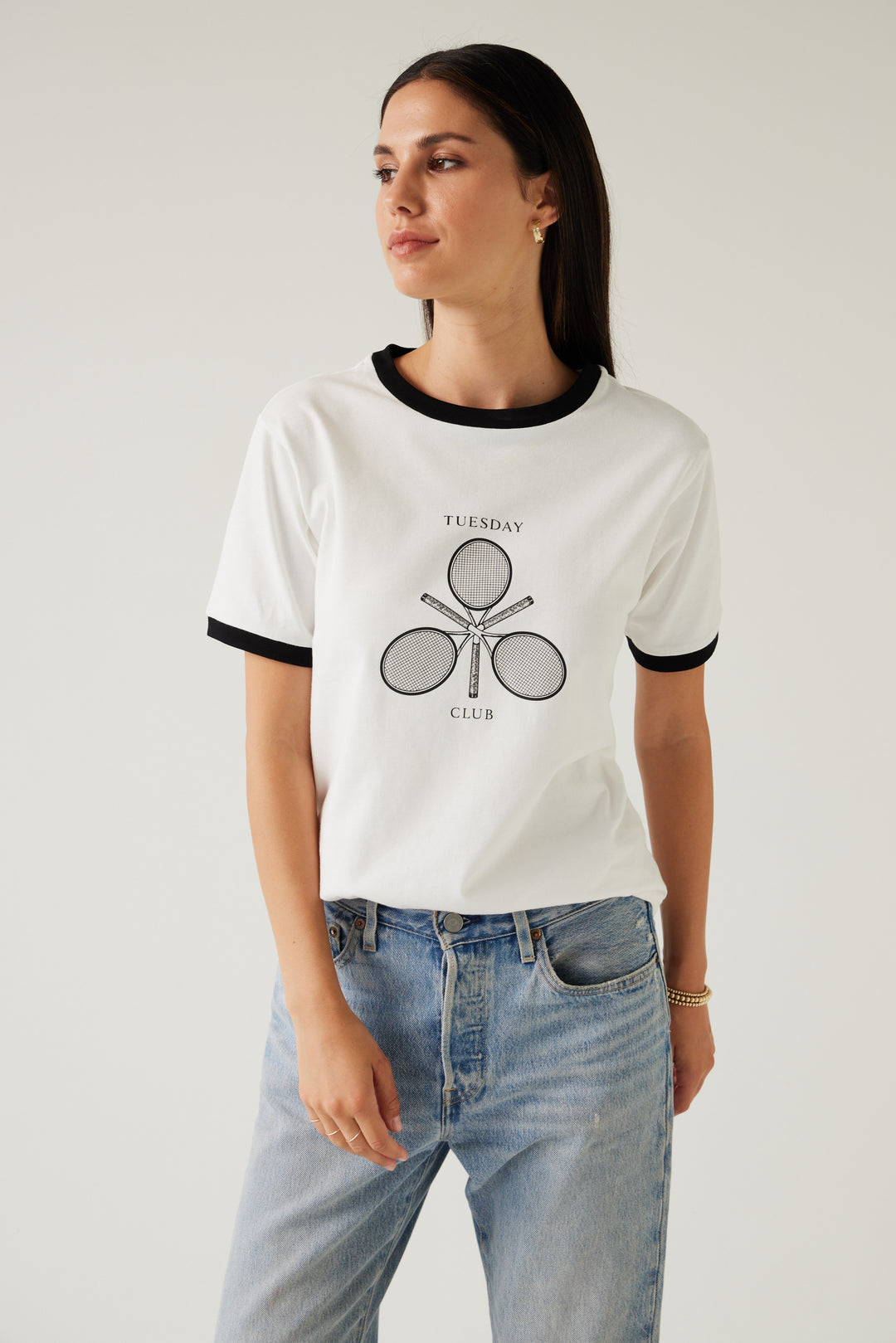 Fashion Tee | White/Black