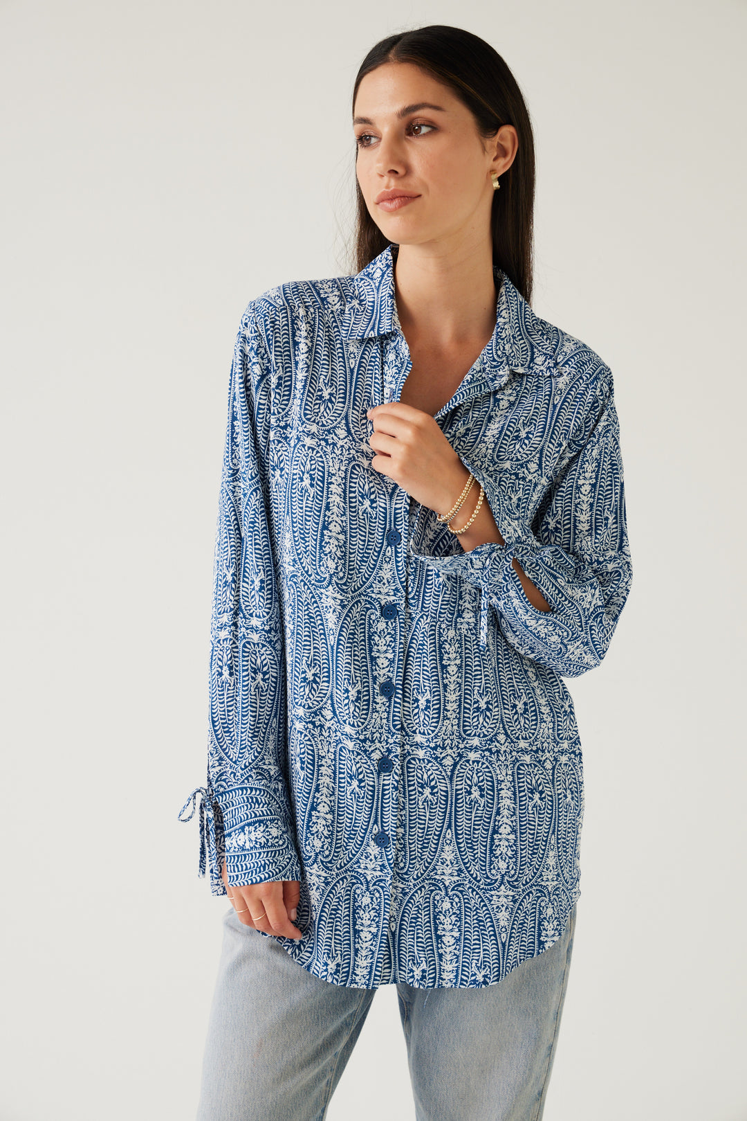 Fortune Shirt | Blue Arch