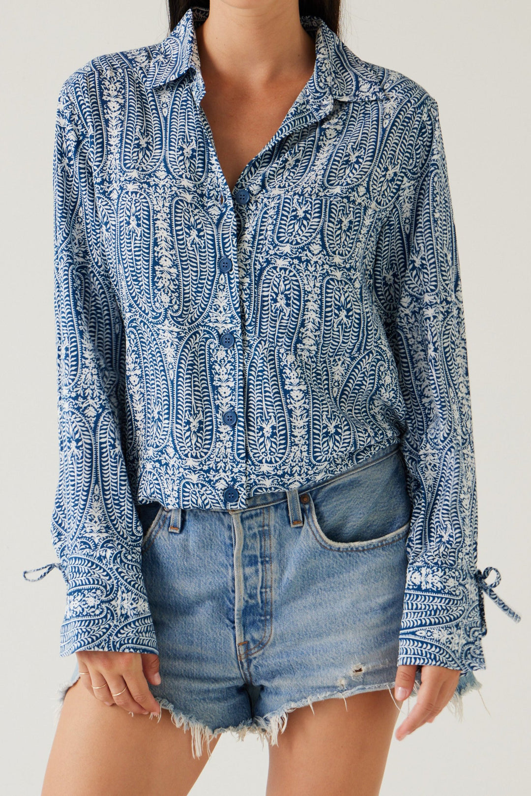Fortune Shirt | Blue Arch