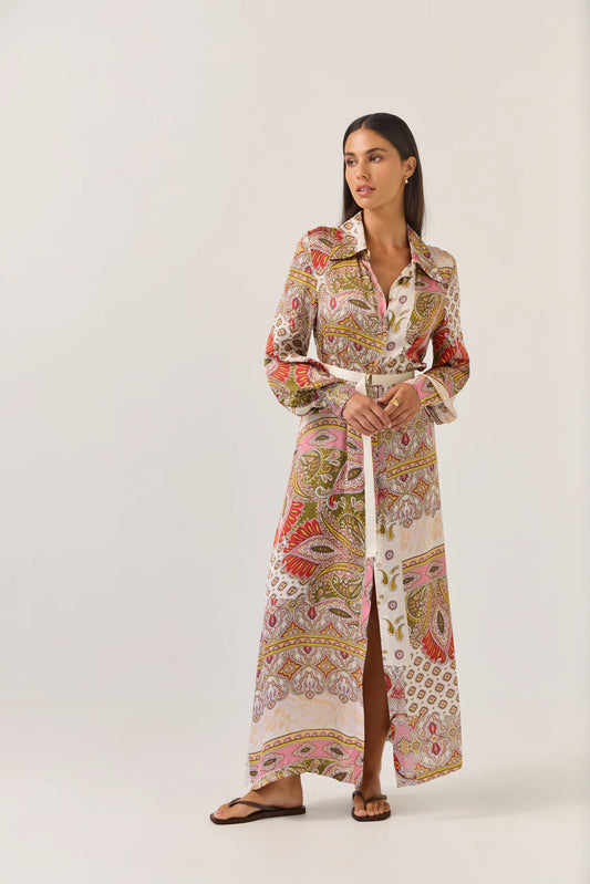 Mala Dress - Sunset Paisley