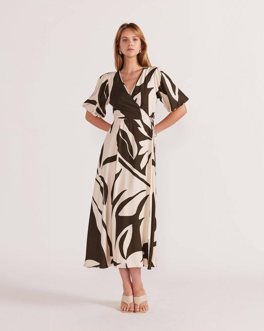 Acacia Wrap | Midi Dress