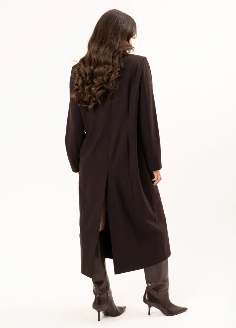 Aspen Coat-Chocolate
