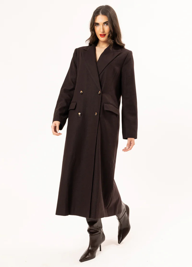 Aspen Coat-Chocolate