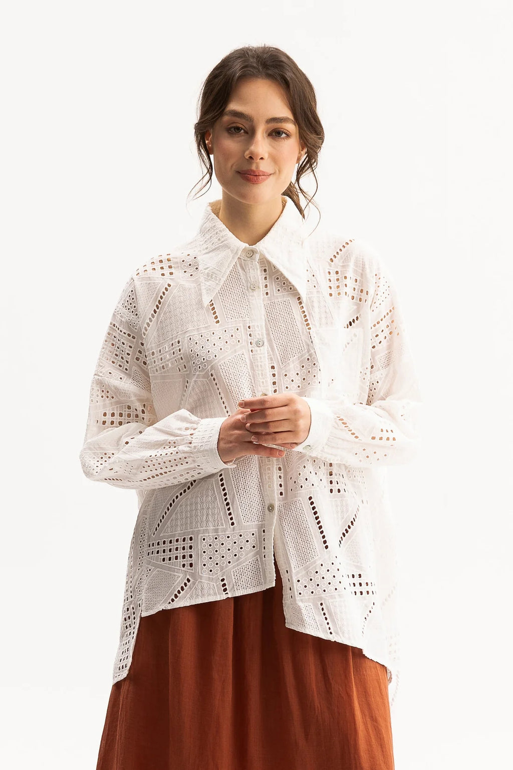 Ayla Shirt- White