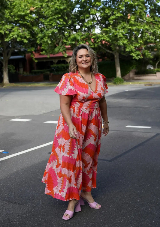 Nella Dress | Orange