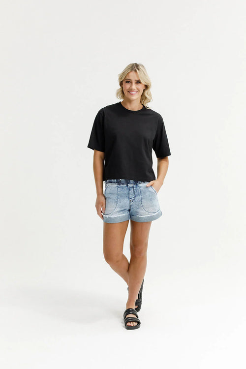 Becky Tee- Black