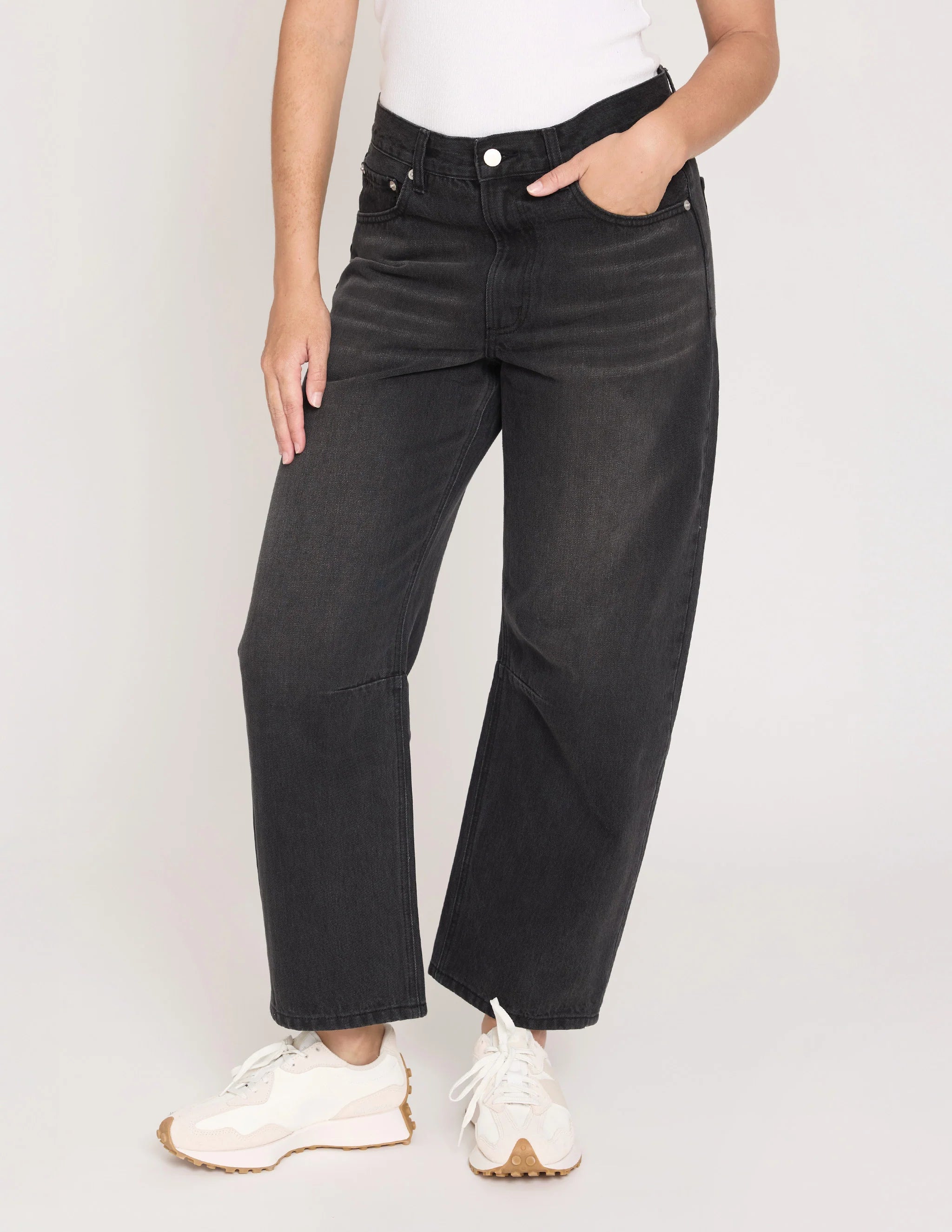 Carson Jean- Washed Black