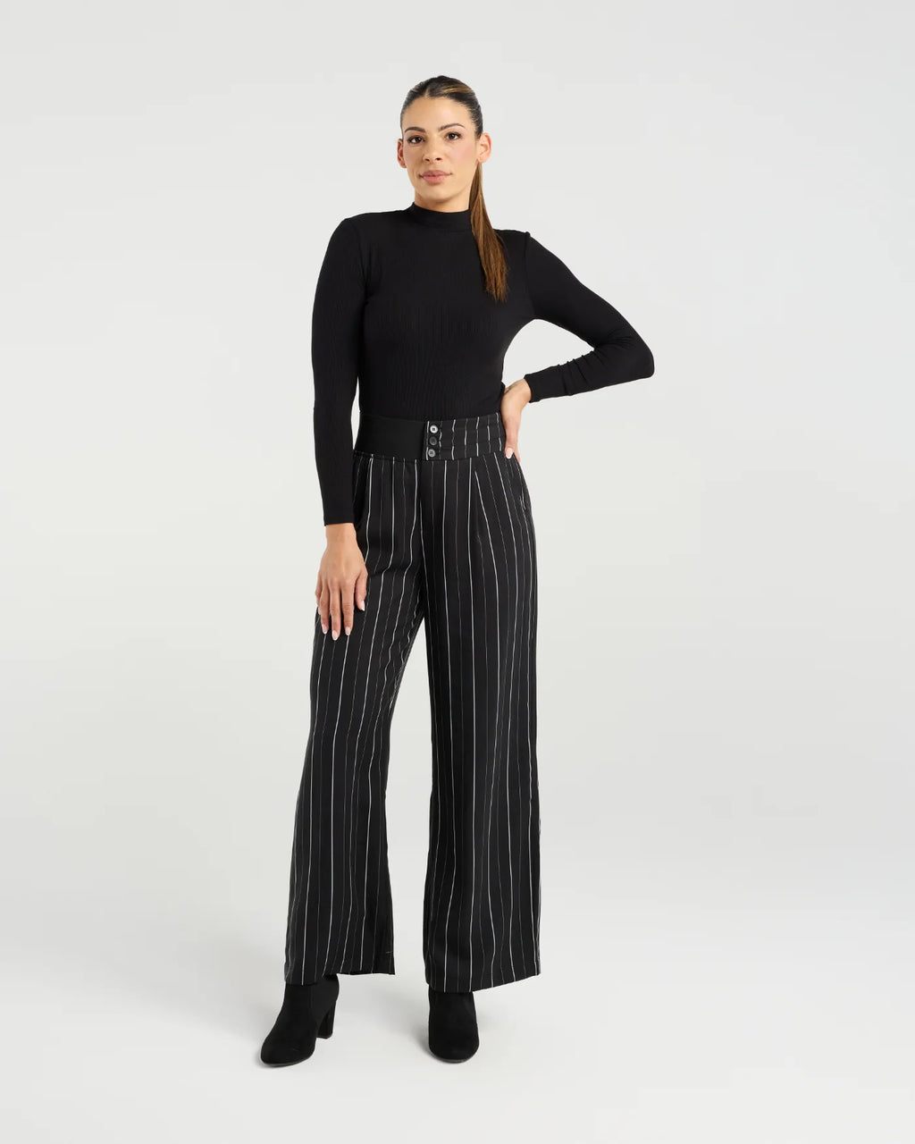 Brielle Pant- Shadow Stripe