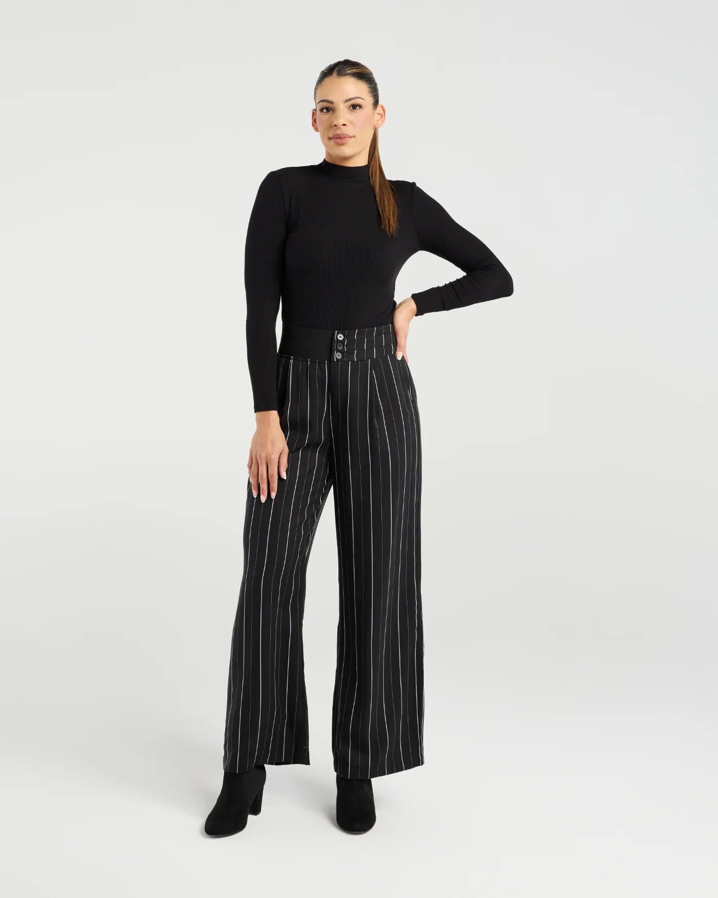 Brielle Pant- Shadow Stripe