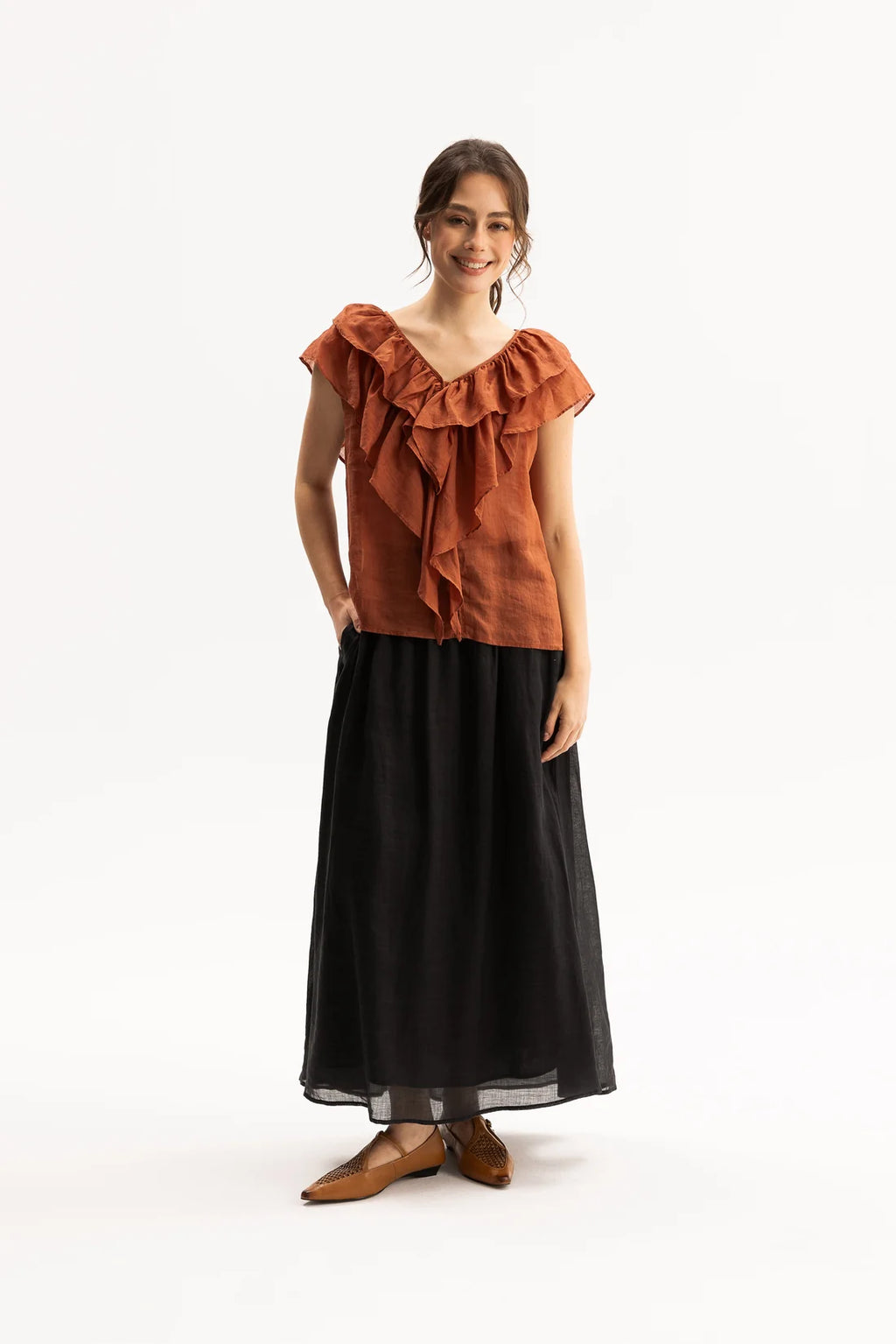 Kellie Top (Brick)