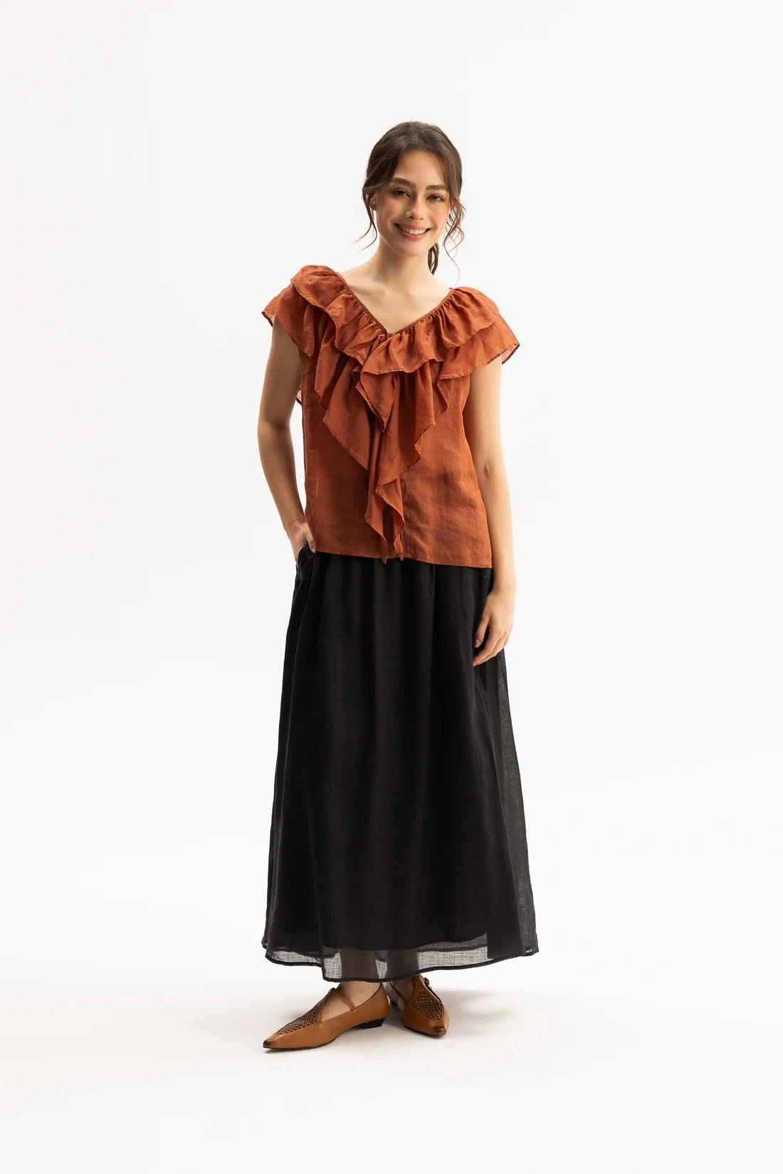 Kellie Top (Brick)
