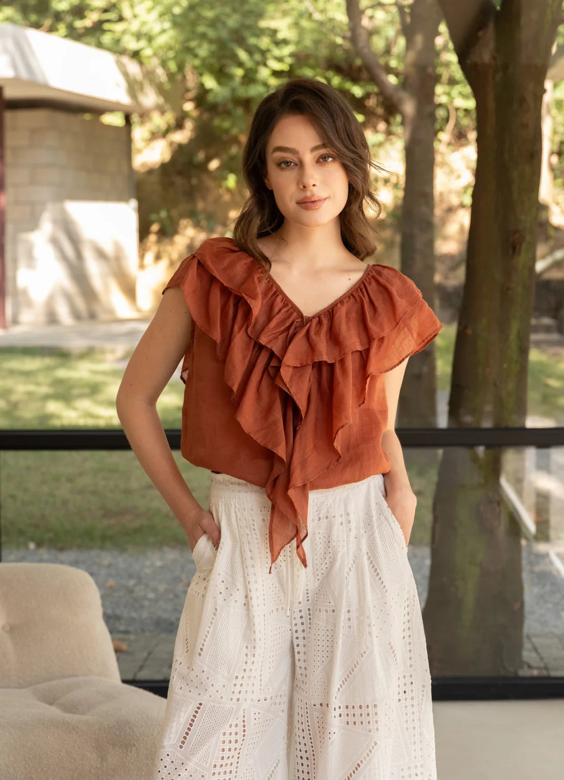 Kellie Top (Brick)