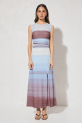 Chroma Dress-Dusk Stripe