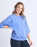 Mazie Sweatshirt- Cornflower