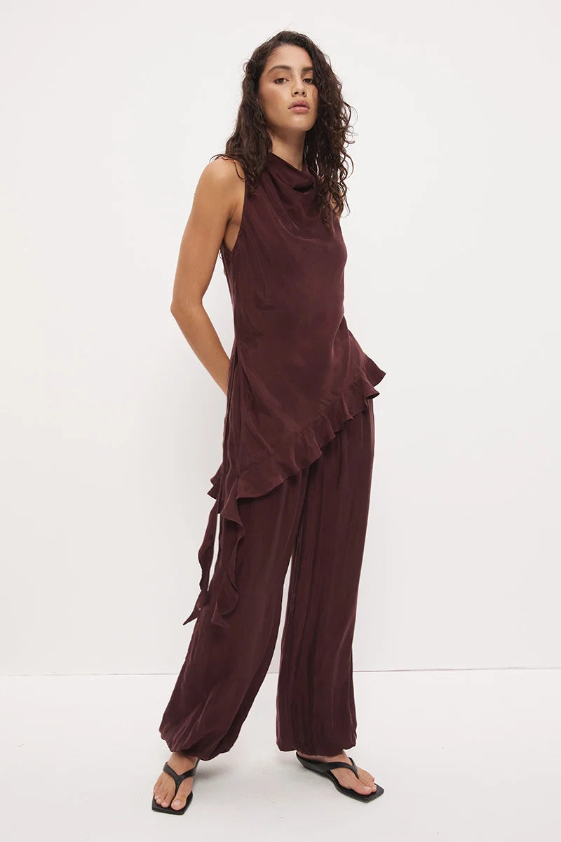 Eadie Top-Chestnut