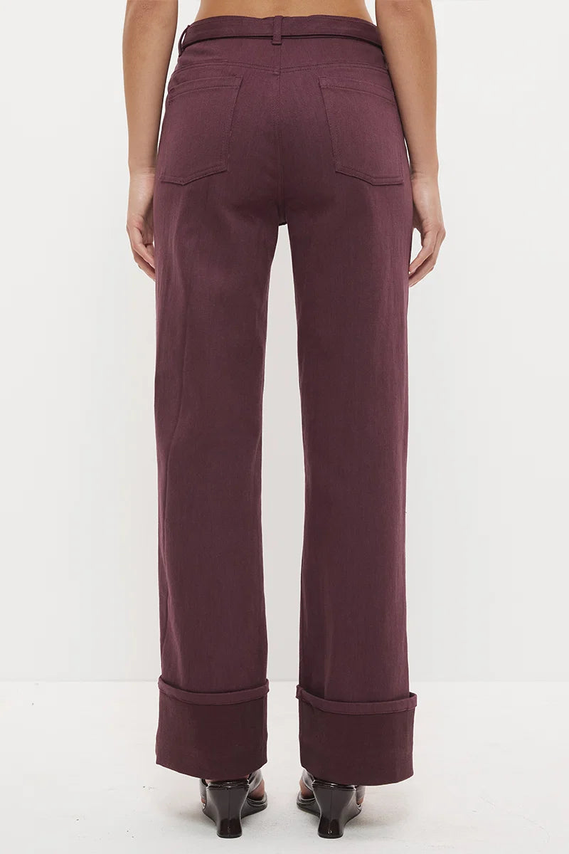 Hart Cuff Jean-Dusty Plum