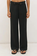 Elira Belted Pant (Black)