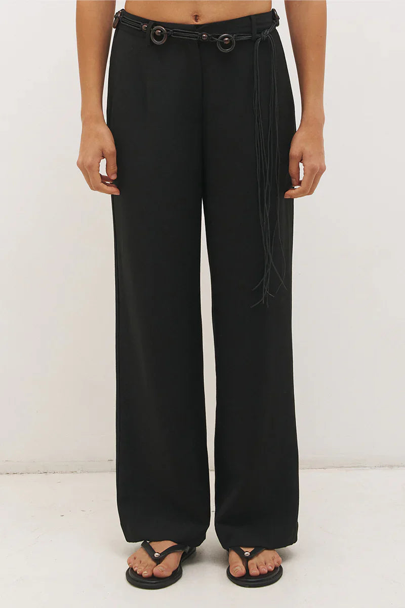 Elira Belted Pant (Black)