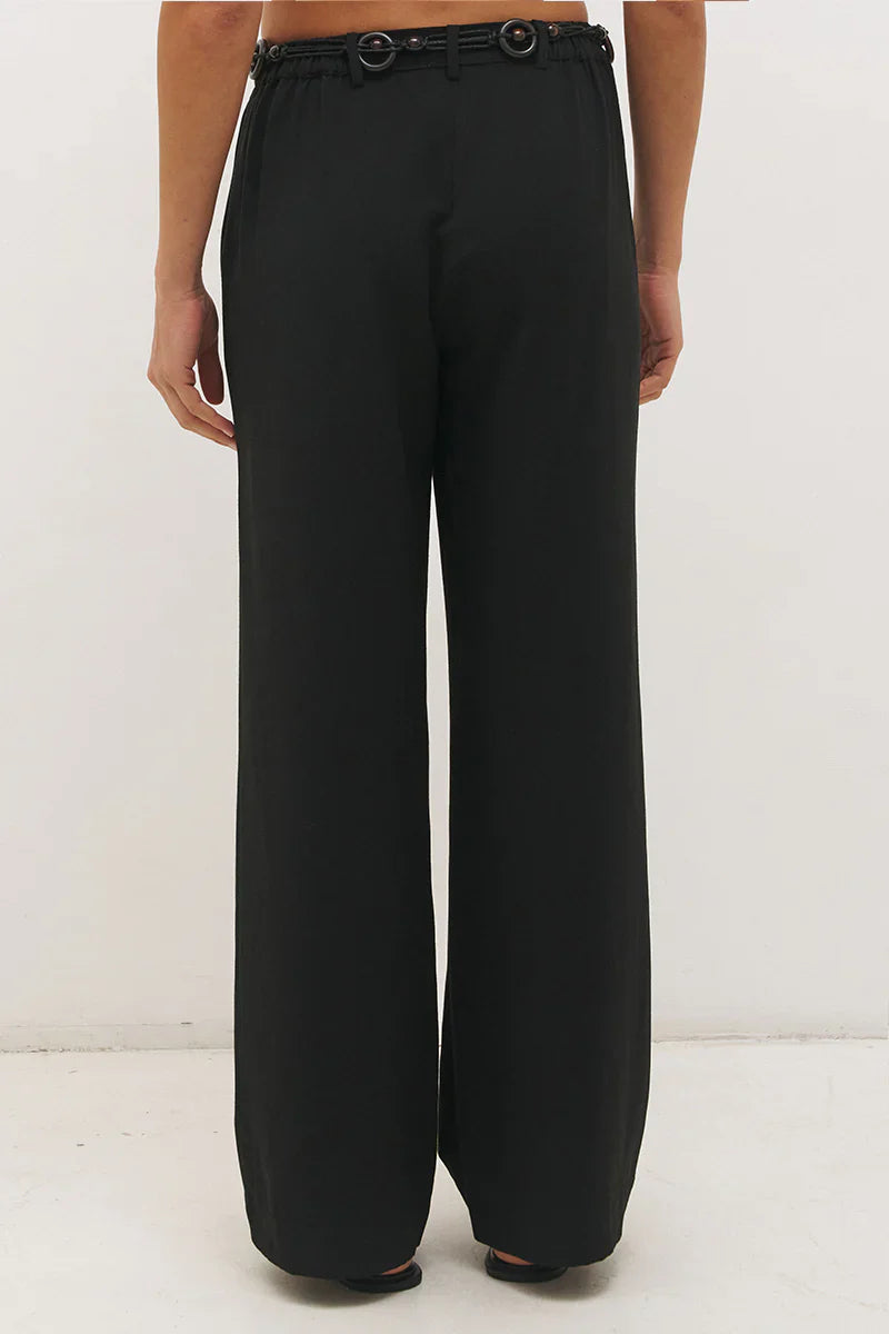 Elira Belted Pant (Black)