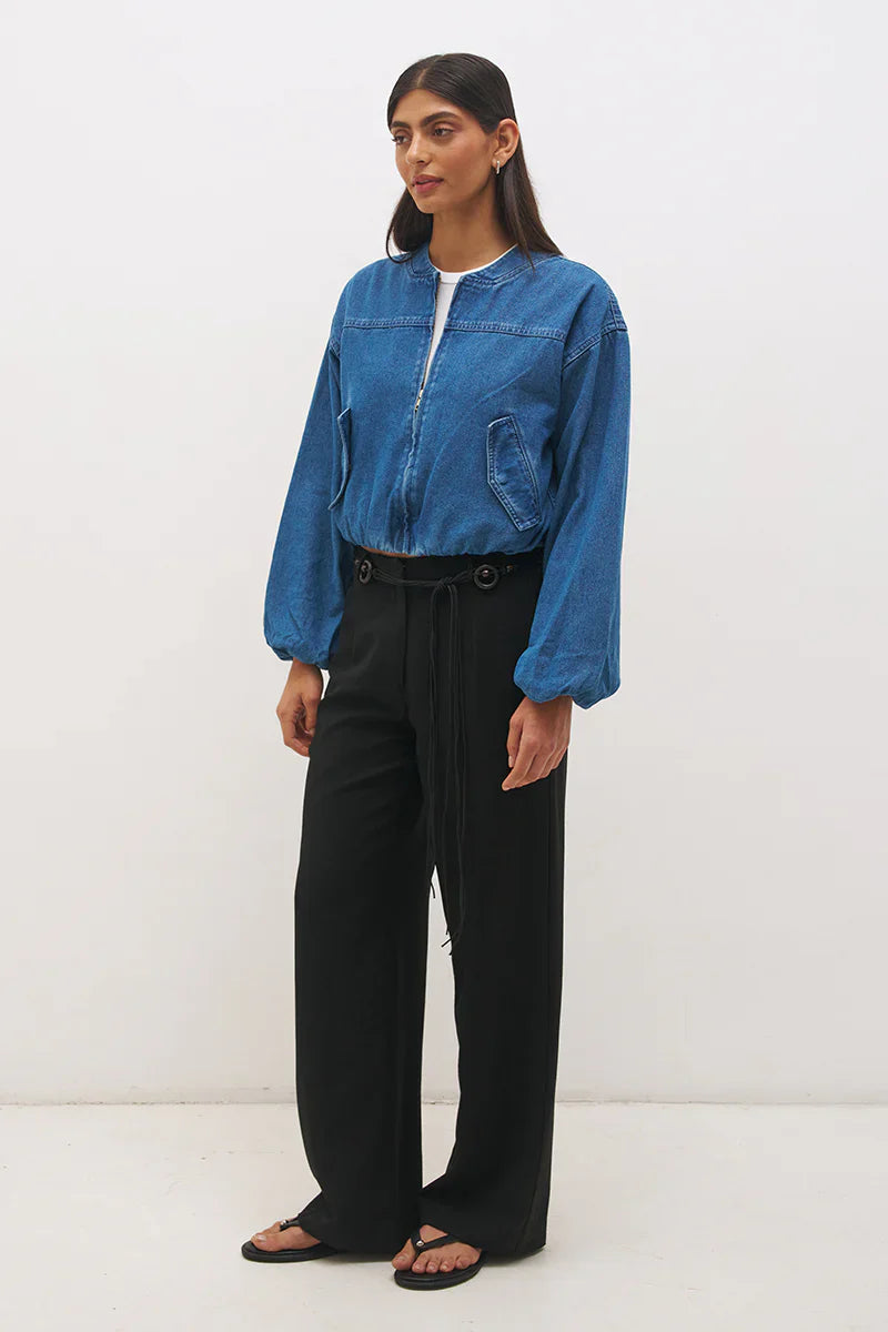 Elira Belted Pant (Black)