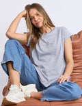 Grey Signature Tee-Foxwood
