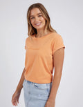 Orange Signature Tee