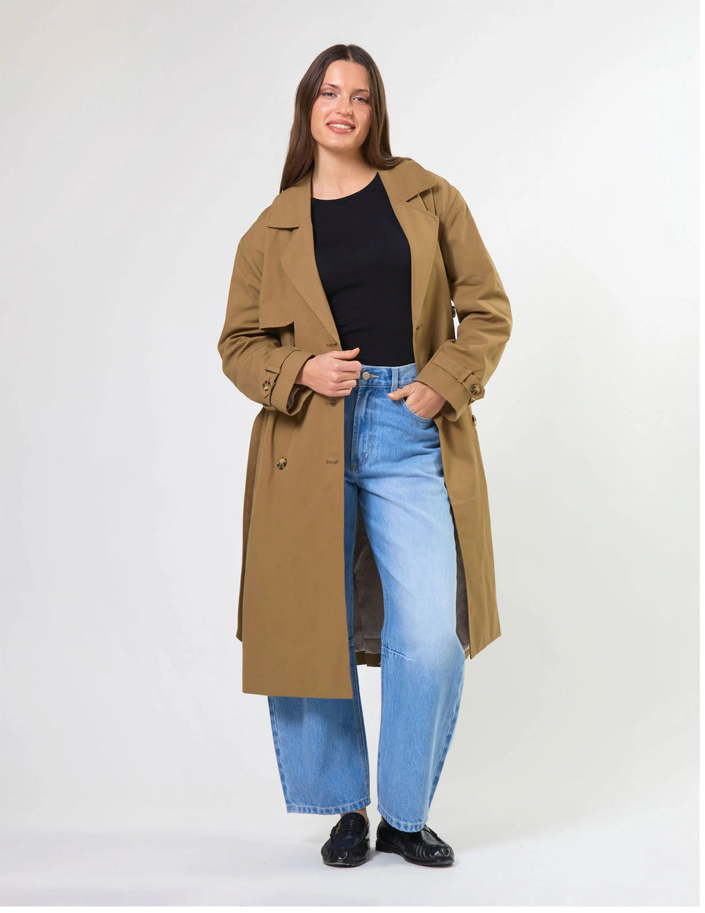 Franca Coat- Burnt Olive