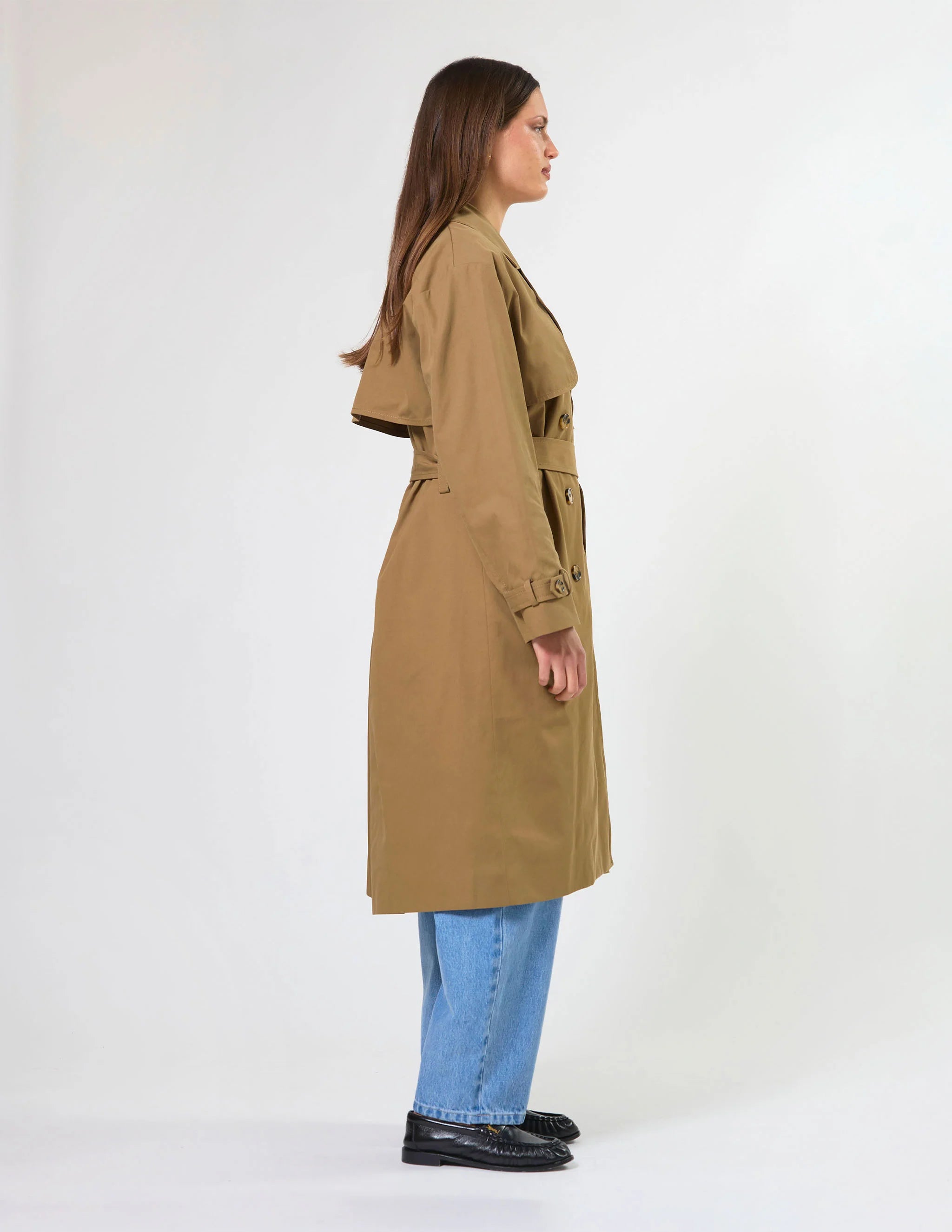 Franca Coat- Burnt Olive