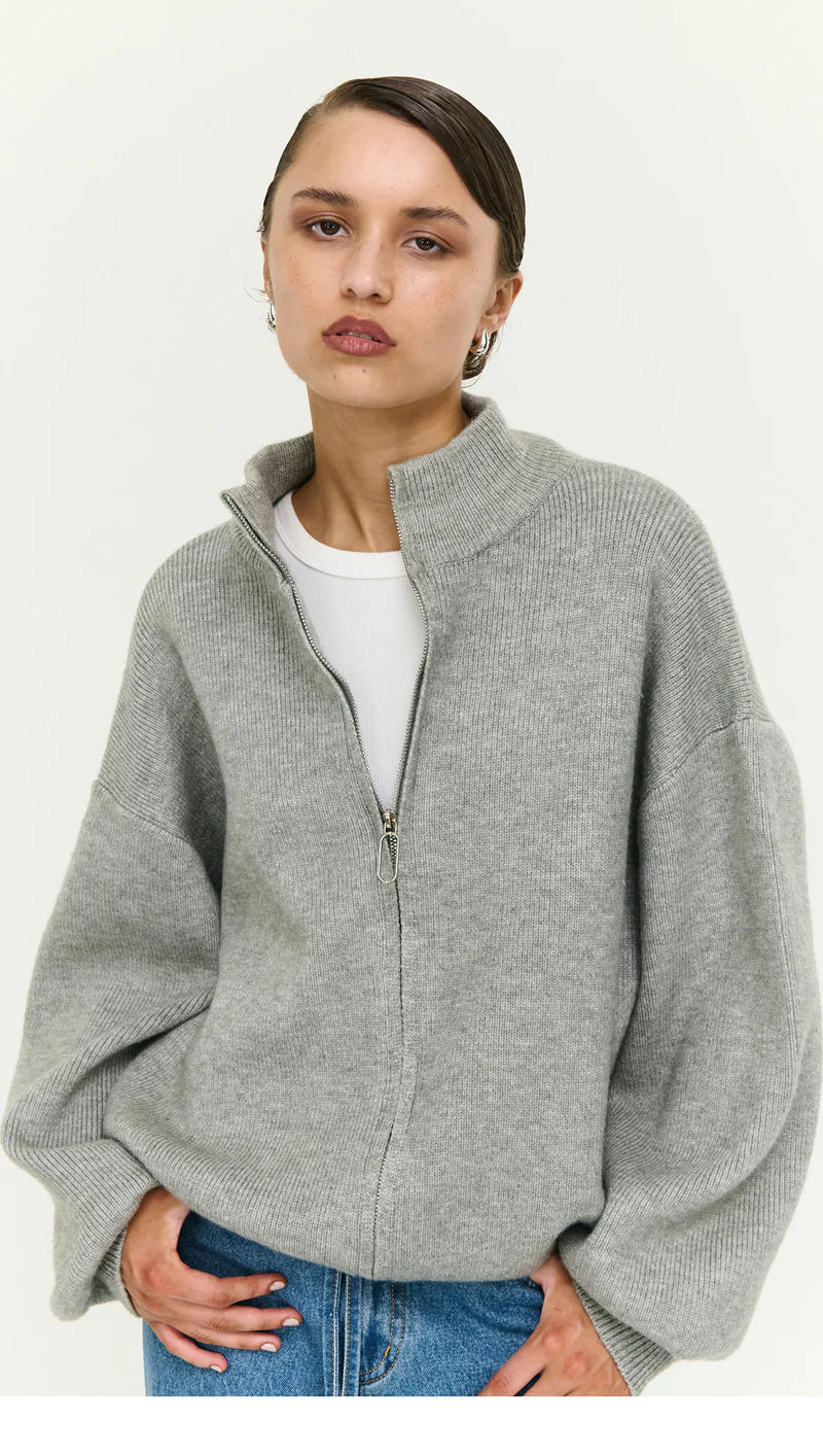 Harlow Oversized Zip Up