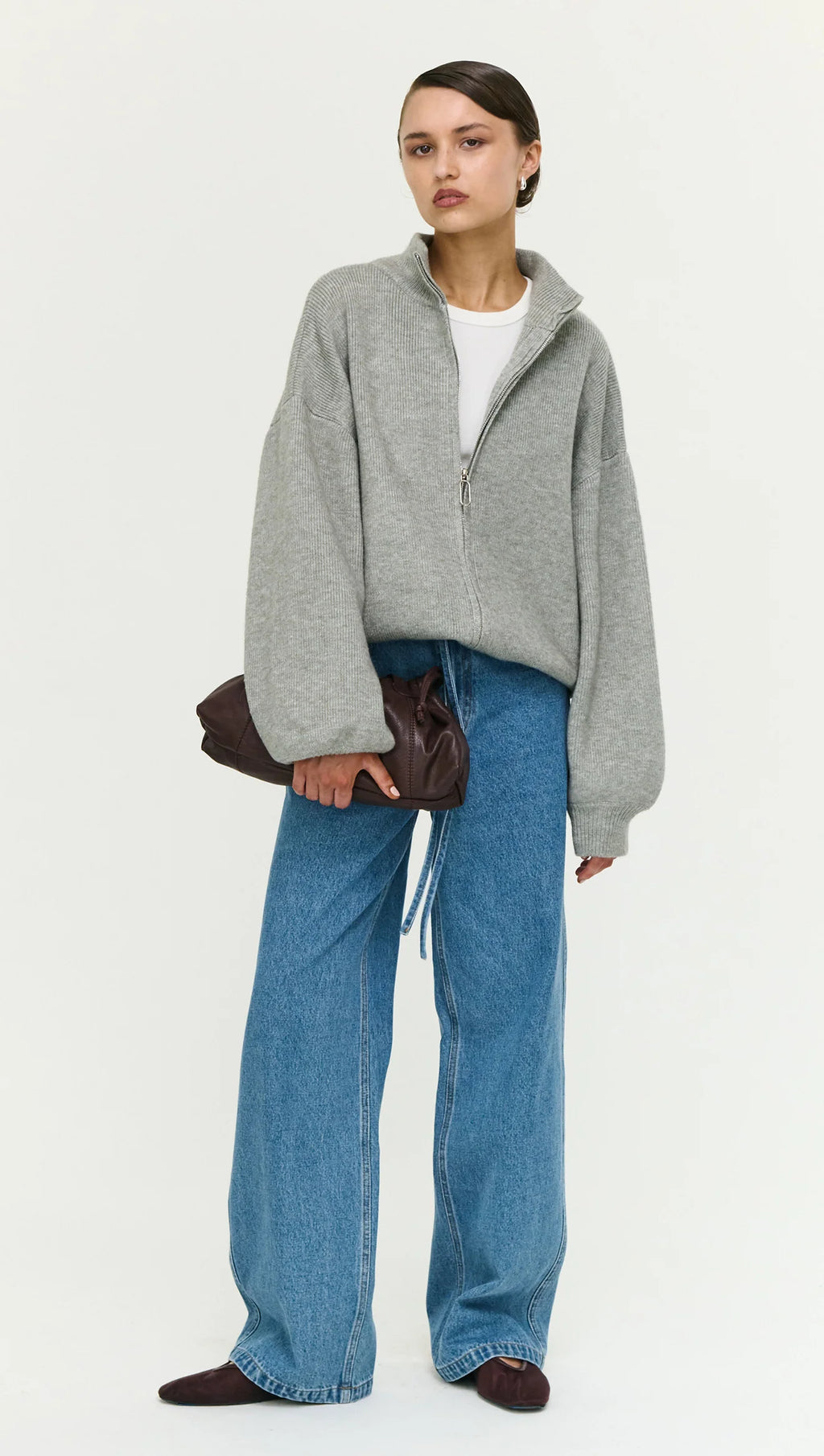 Harlow Oversized Zip Up