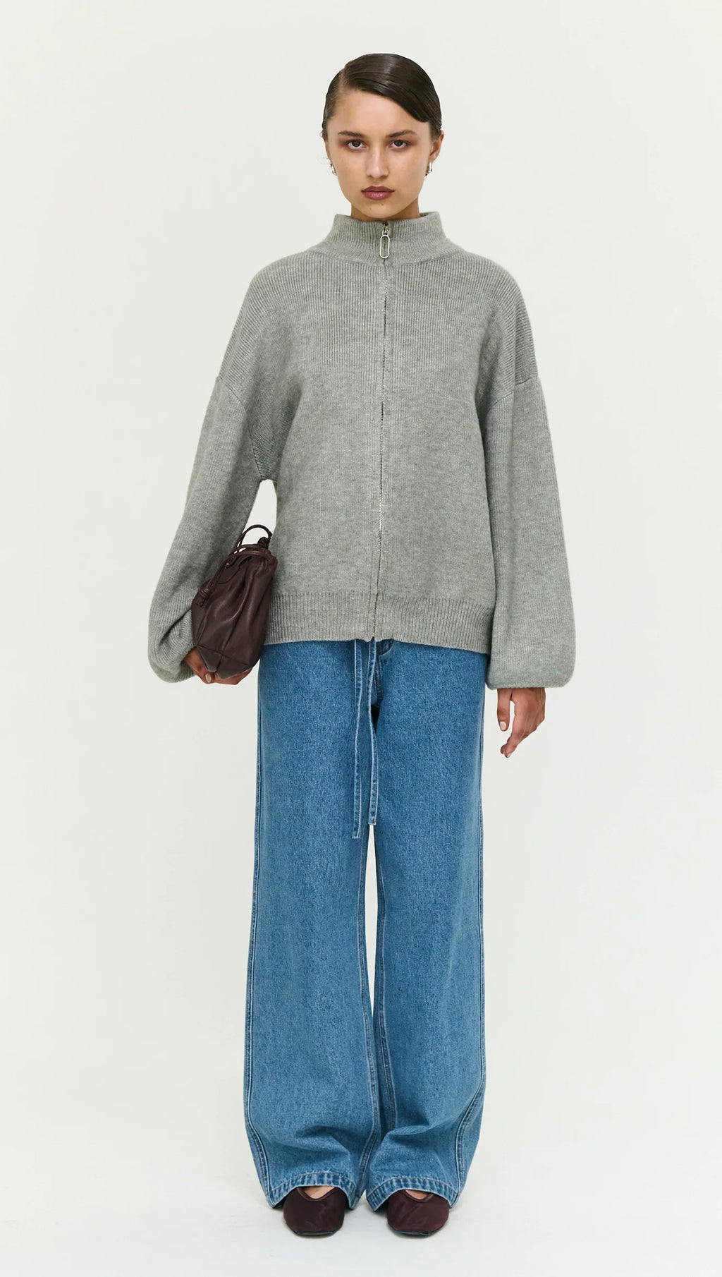 Harlow Oversized Zip Up