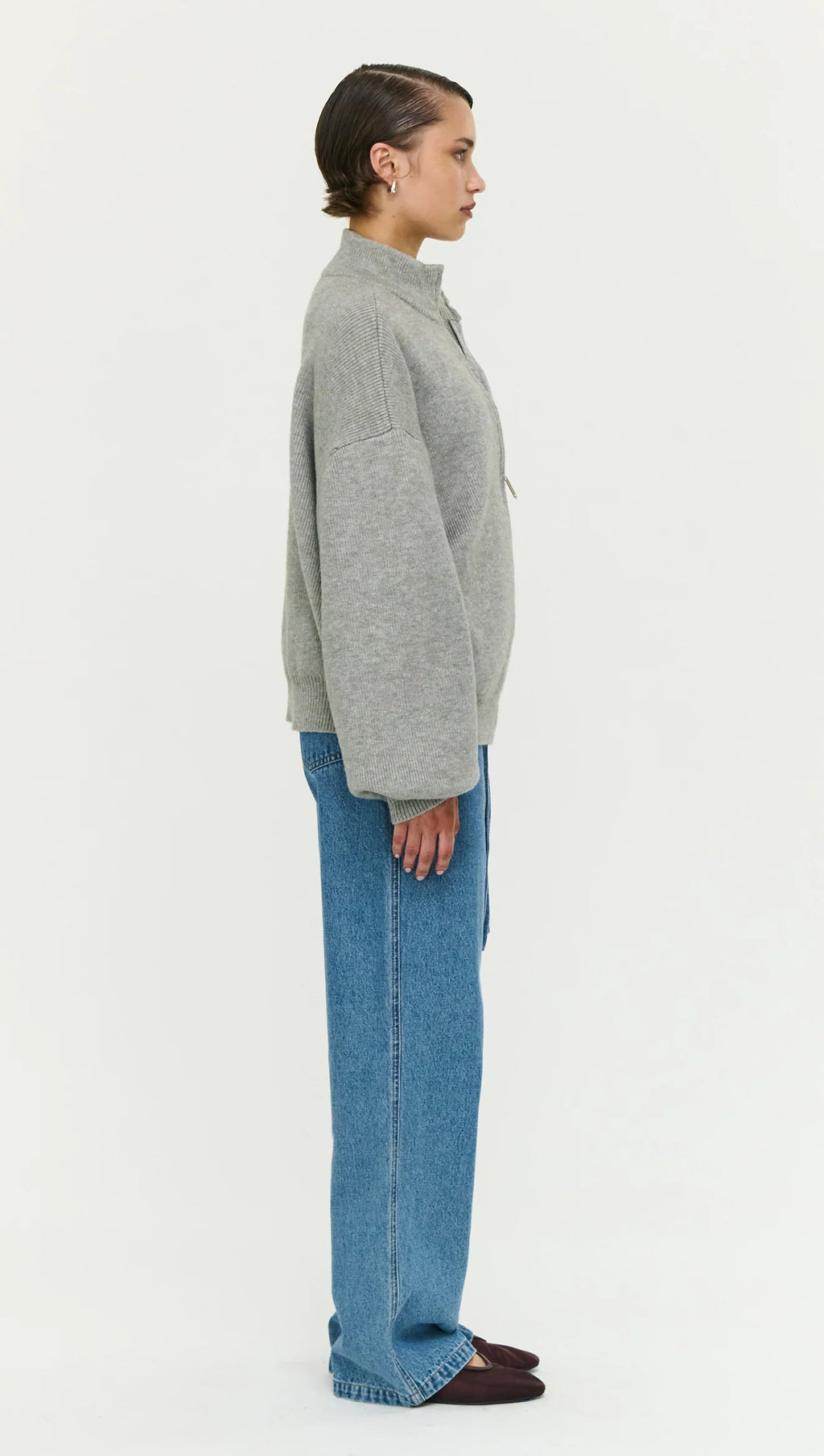 Harlow Oversized Zip Up