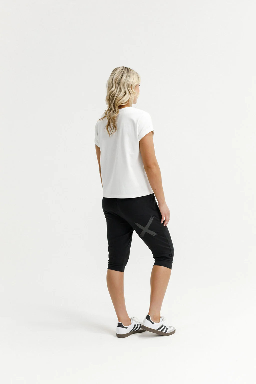 3/4 Apartment Pants - Black with Matte Black X