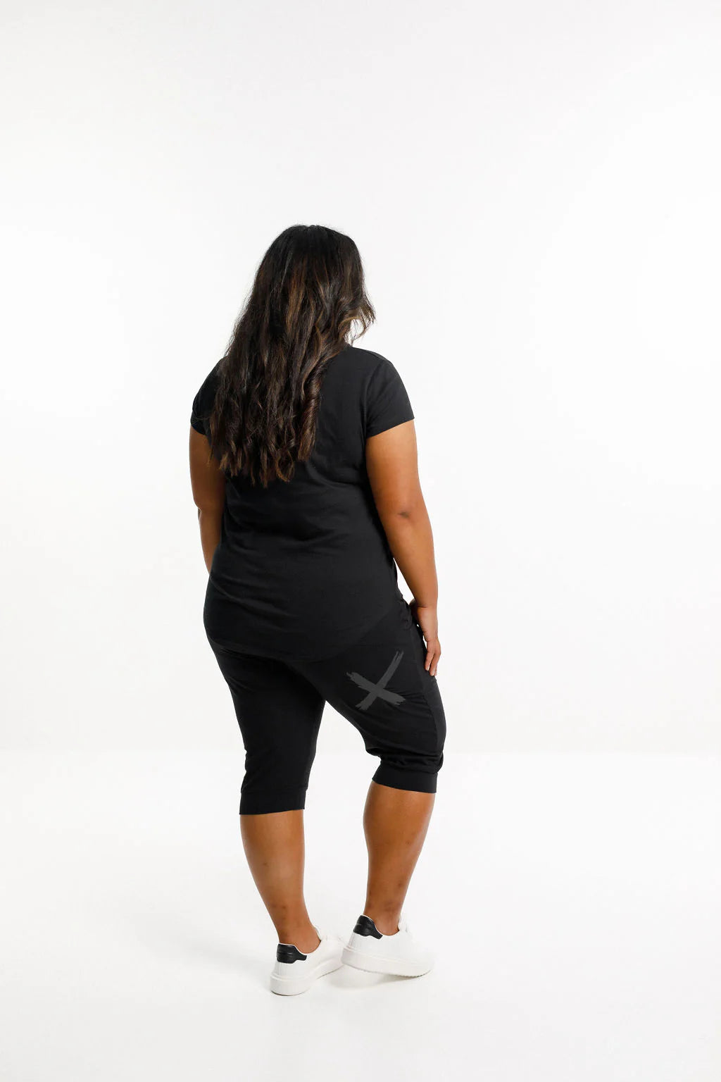 3/4 Apartment Pants - Black with Matte Black X