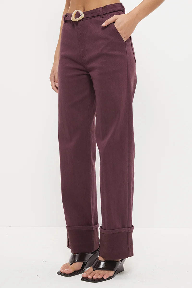 Hart Cuff Jean-Dusty Plum