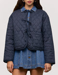 Jo Reversible Jacket- Navy & White