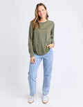 Signature Long Sleeve- Khaki