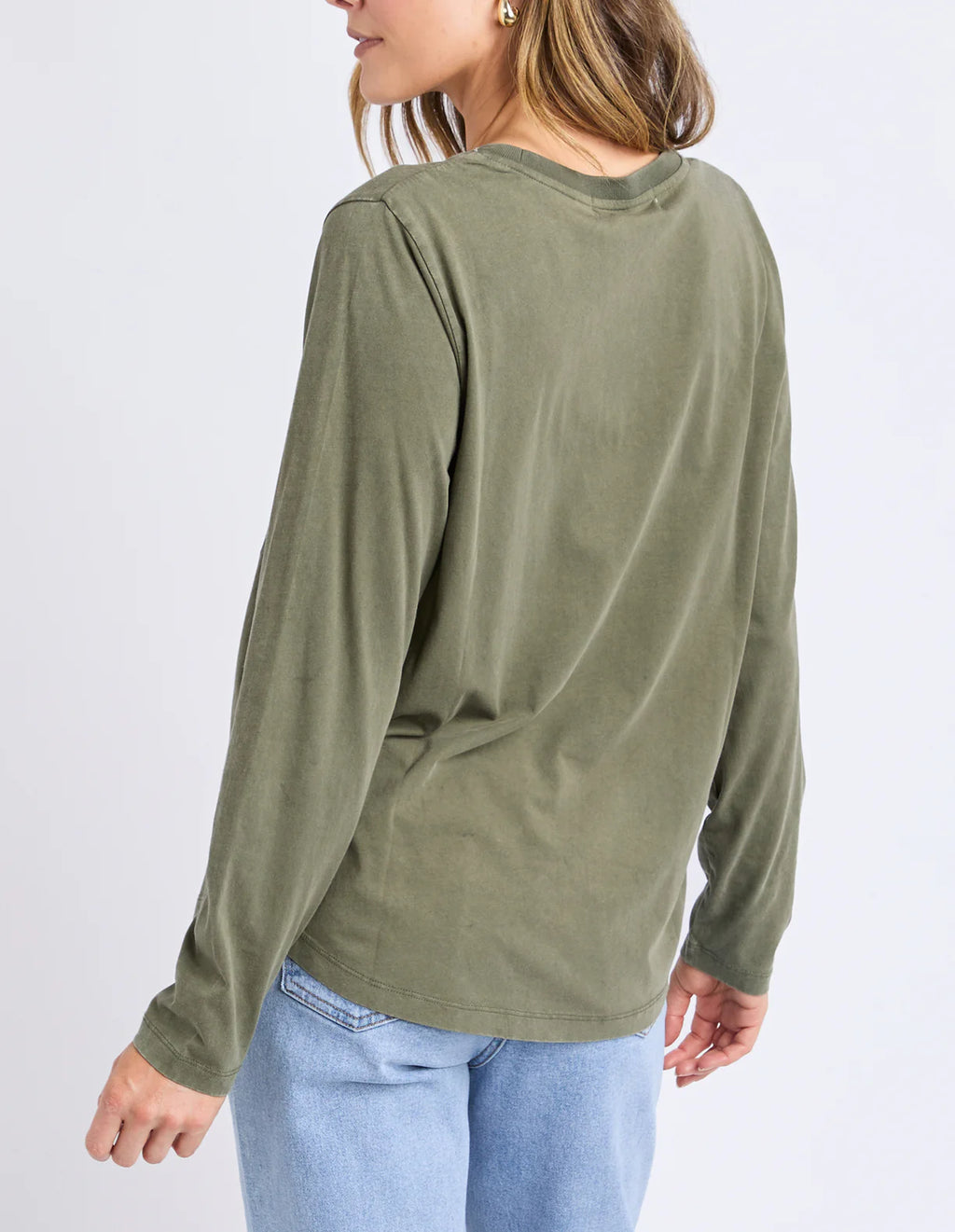 Signature Long Sleeve- Khaki