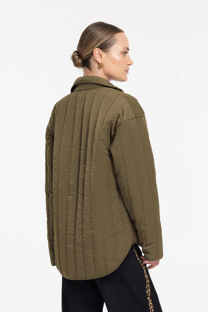 Embrace Jacket- Khaki Green