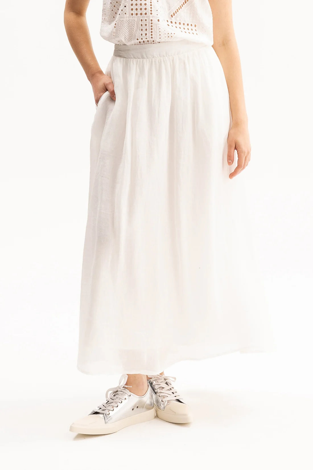 Molly Skirt- White