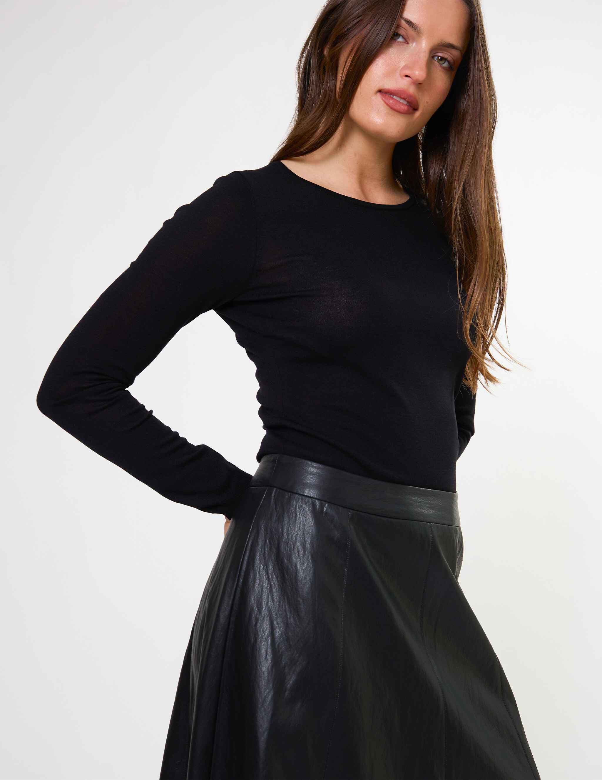 Monroe Skirt-Black