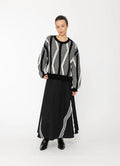 Nalu Top- Black+White
