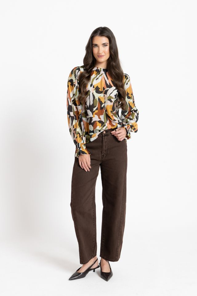 New York Top- Olive Mystique