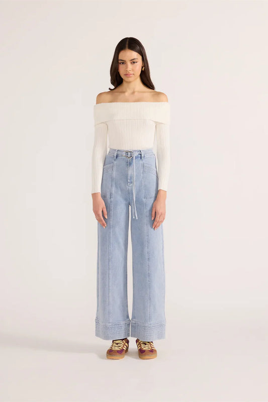 Olivia Denim Straight Leg Jean