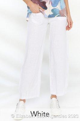 Elizabeth Scott Linen Pants