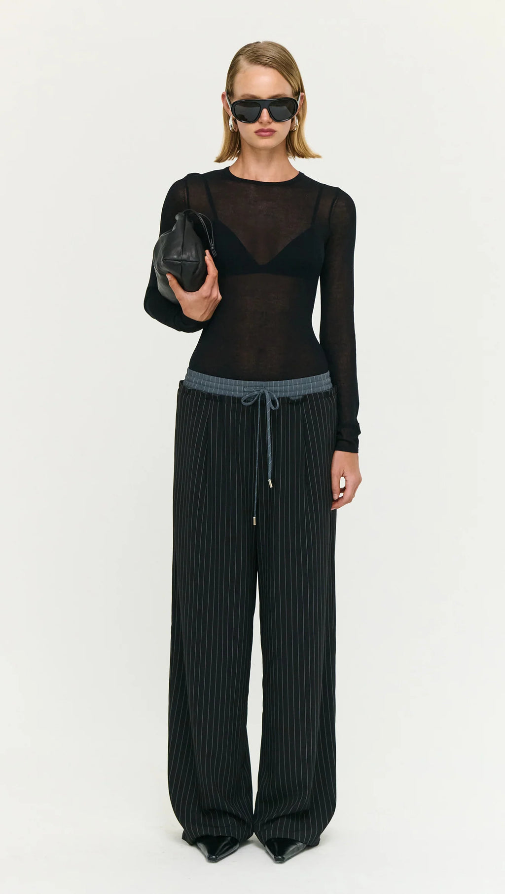 Rowan Pinstripe Pant