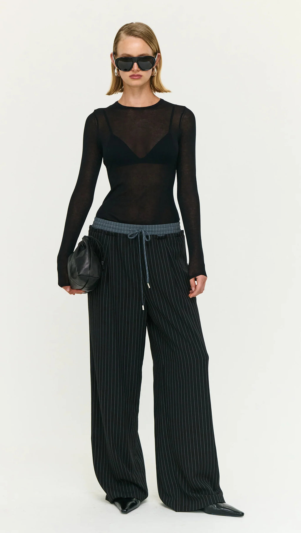 Rowan Pinstripe Pant