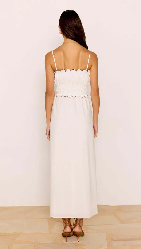 Scallop Edge Dress